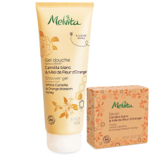 Органическая свежесть Ромашки и Апельсина (Гель для душа Мед Ромашки и Апельсина 200 мл. Мыло Ромашка и Оранжевый мед 100г).