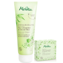 Органическая свежесть  Миндаля и Лайма (Гель для душа Мед Миндаля и Лайма 200мл , Мыло Миндаль и Липа 100г)