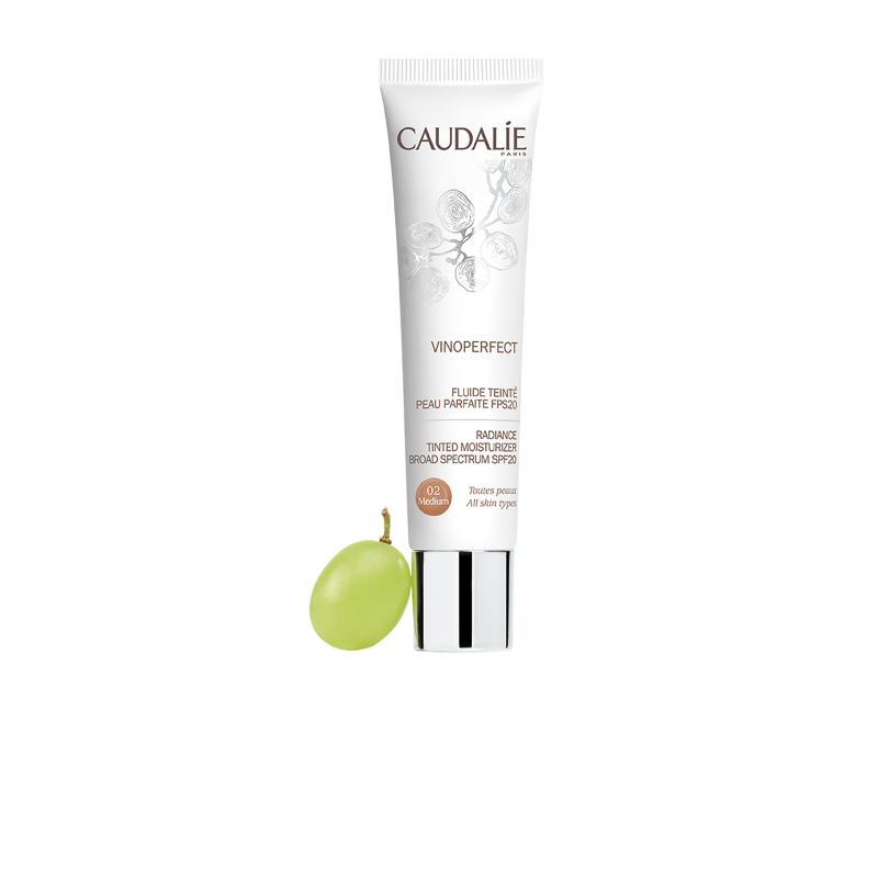 Vinoperfect Дневной увлажняющий флюид с тонирующим эффектом SPF 20 ( medium)